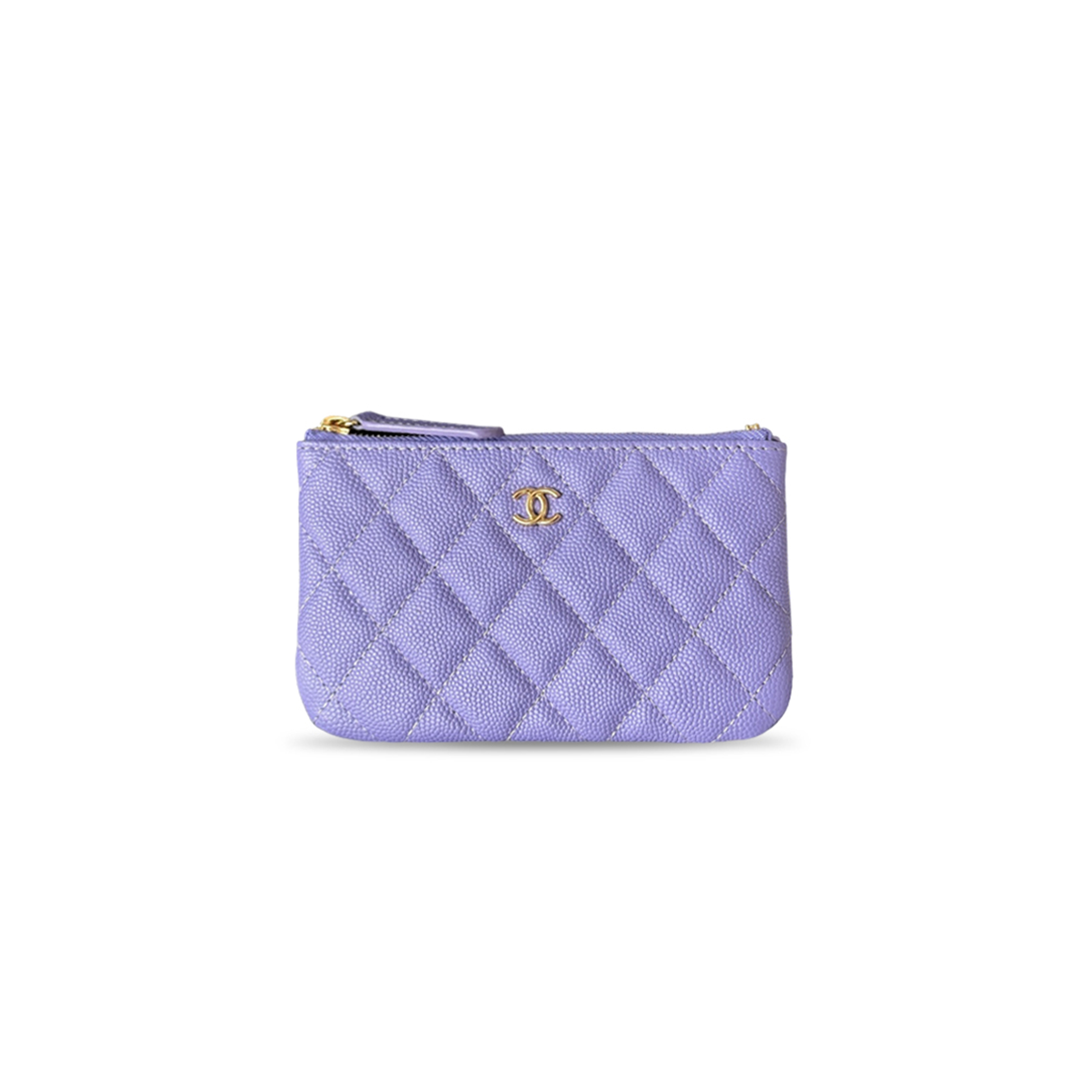 CHANEL CLASSIC MINI ZIPPED POUCH A82365 (15*9.5*1cm) 